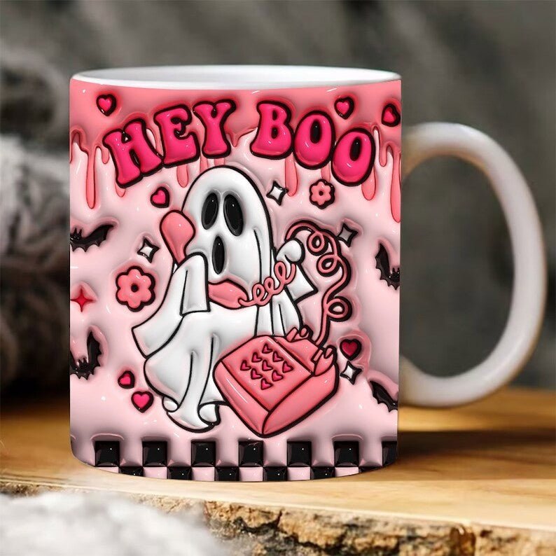 Halloween Pumpkin Ceramic Mug - silverfoxgoods
